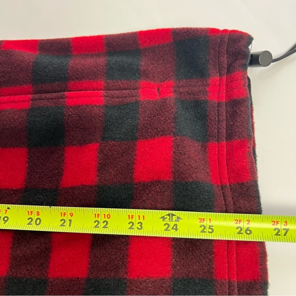 WOOD’N TRAIL Men’s Full Zip Buffalo Plaid Fleece Jacket Sz Small Zip Pockets - Picture 10 of 11